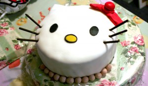 Hello Kitty Cake