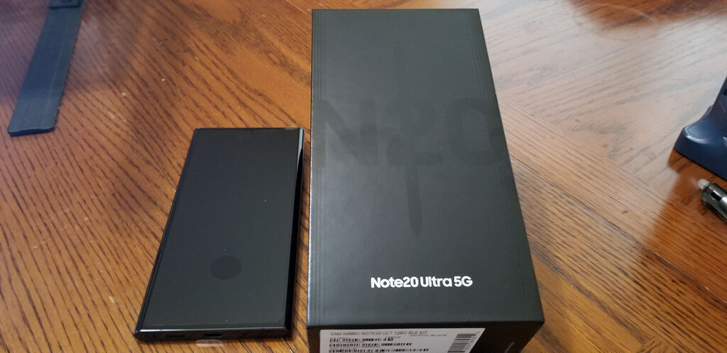 galaxy note 20 ultra in the box